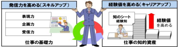 必要なことは、発信力を高めるスキルアップと経験値を高めるキャリアアップ